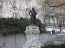 Prado Outside-Goya Statue 2