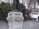 Prado Outside-Goya Statue 3